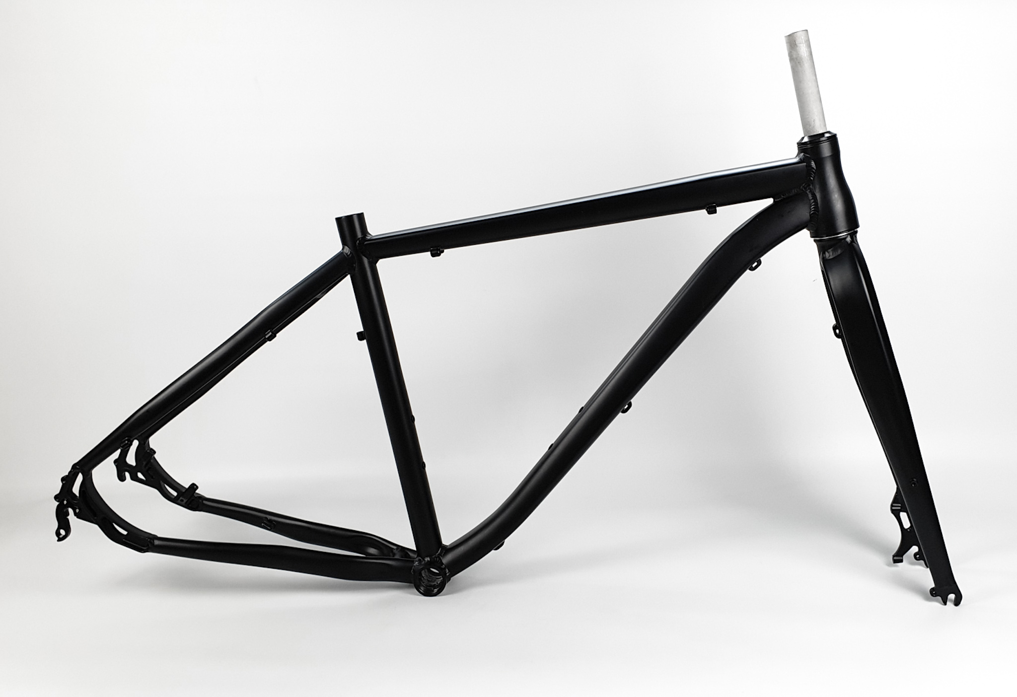 CNC MTB-29 Rahmen/Gabel/STS Set schwarz 21.5"